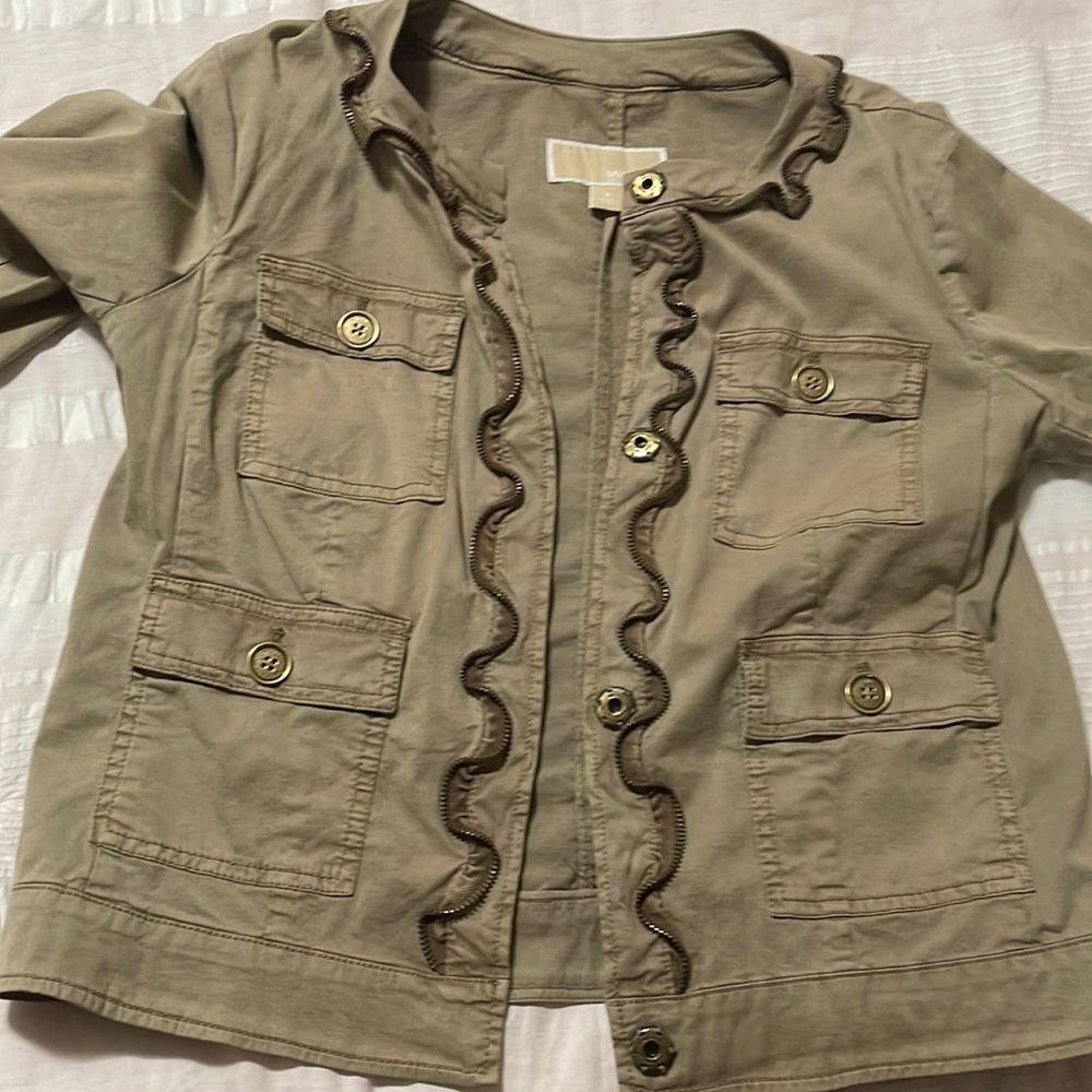 Michael Kors army green jacket very nice